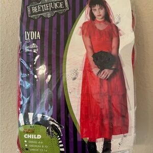 Child Lydia (Beetlejuice) bride costume size L (12-14)